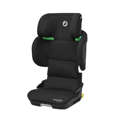 Maxi-Cosi Tanza i-Size, High Back Booster Seat, 3.5–12 years, 100–150cm, Compact Foldable Car Seat, 10 Headrest Positions, G-CELL Side Impact Protection, Padded & Elevated Kids Car Seat, Full Black